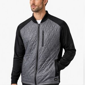 Oakley Golf Sport Quilted Jacket Full Zip Coat Mens XL Atheleisure 
Streetwear